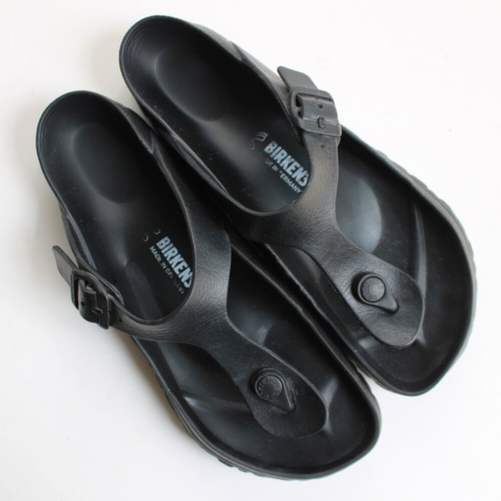Birkenstock Women's Black Gizeh Essentials EVA Sandals Size 38 / 7 US